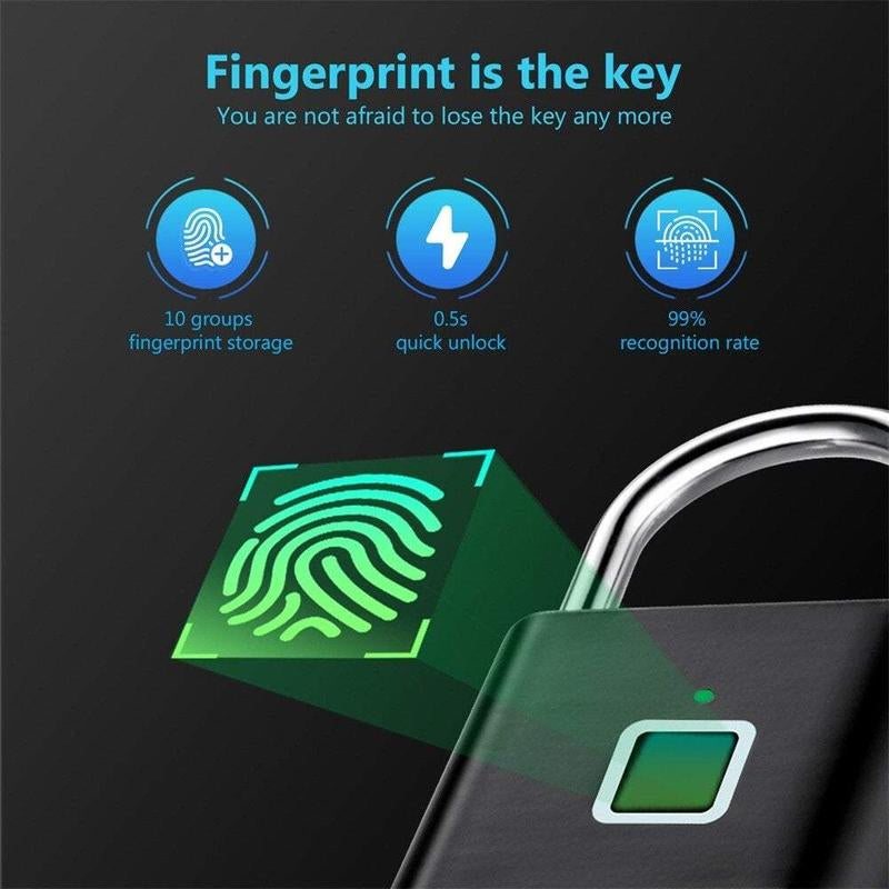 Smart Fingerprint Padlock