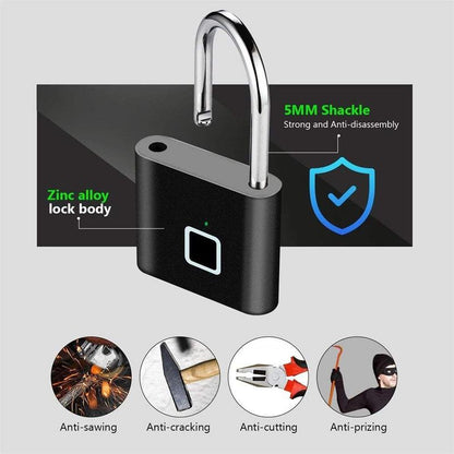 Smart Fingerprint Padlock