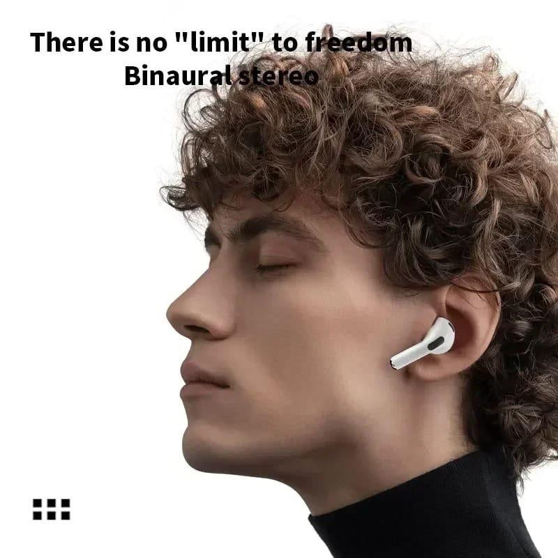 A12 Pro ENC Noise Cancellation Earphone TWS Wireless Earbuds with Touch Control LCD Screen and Super Bass - Audio, Headphones Headset Electronic