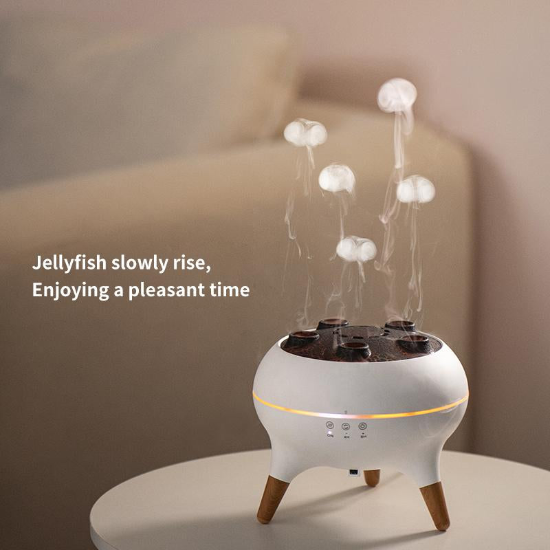 Dynamic Jellyfish Aroma Diffuser, Air Purifier with Colourful Night Light, Aroma Diffuser Humidifier, Christmas Gift, Holiday Gift Air Freshener