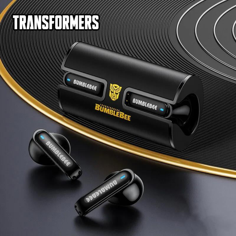 Transformers TF-T02 In-Ear Design Wireless Earbud for Summer, Long Endurance Bluetooth-Compatible Earphones, Low Latency Clear Voice Call Headset for Mobile Tablet, Bluetooth-Compatible 5.3 Gaming Headphones for Women & Men